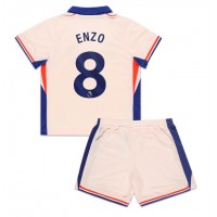 Chelsea Enzo Fernandez #8 Replica Away Minikit 2024-25 Short Sleeve (+ pants)